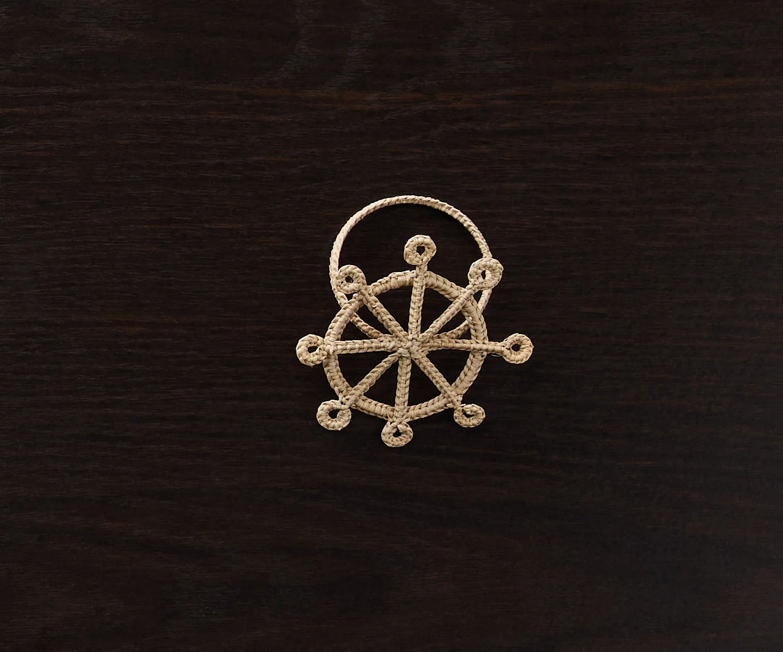 Coastal Ship Wheel Napkin Rings (Set of 4)