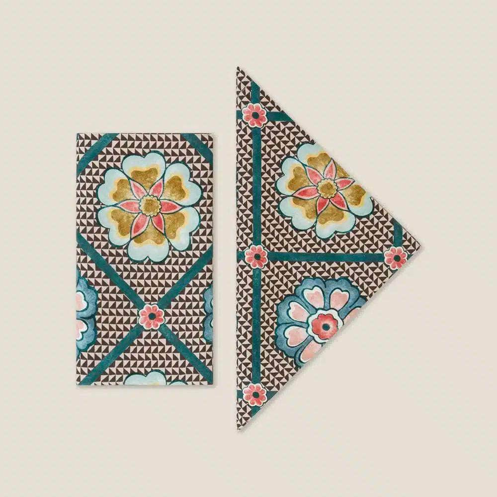 Blue Rombos Napkin