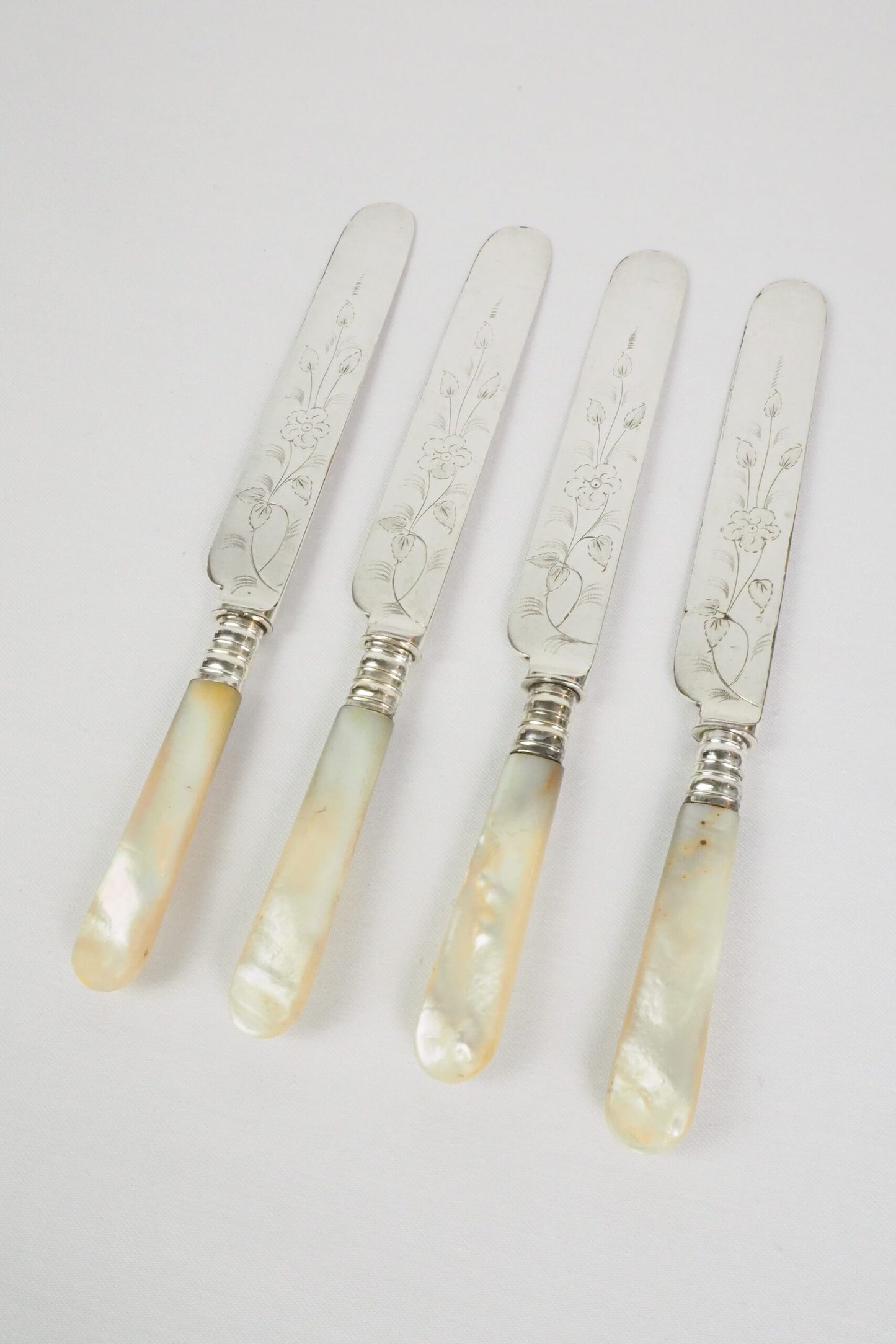 Antique Silver Plate Knives