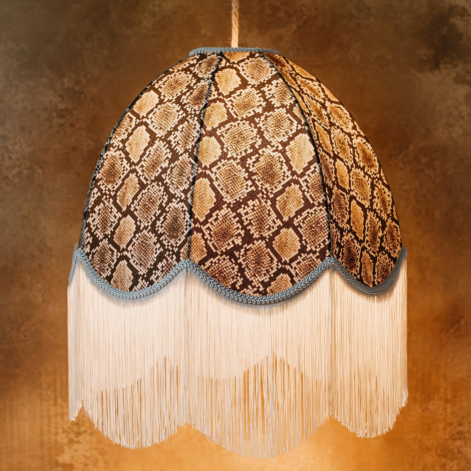 The Bianca Fringed Lampshade