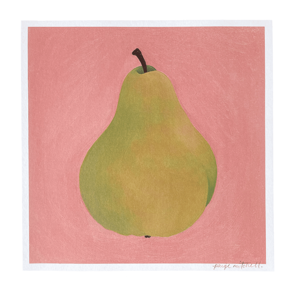 Pear Print #2
