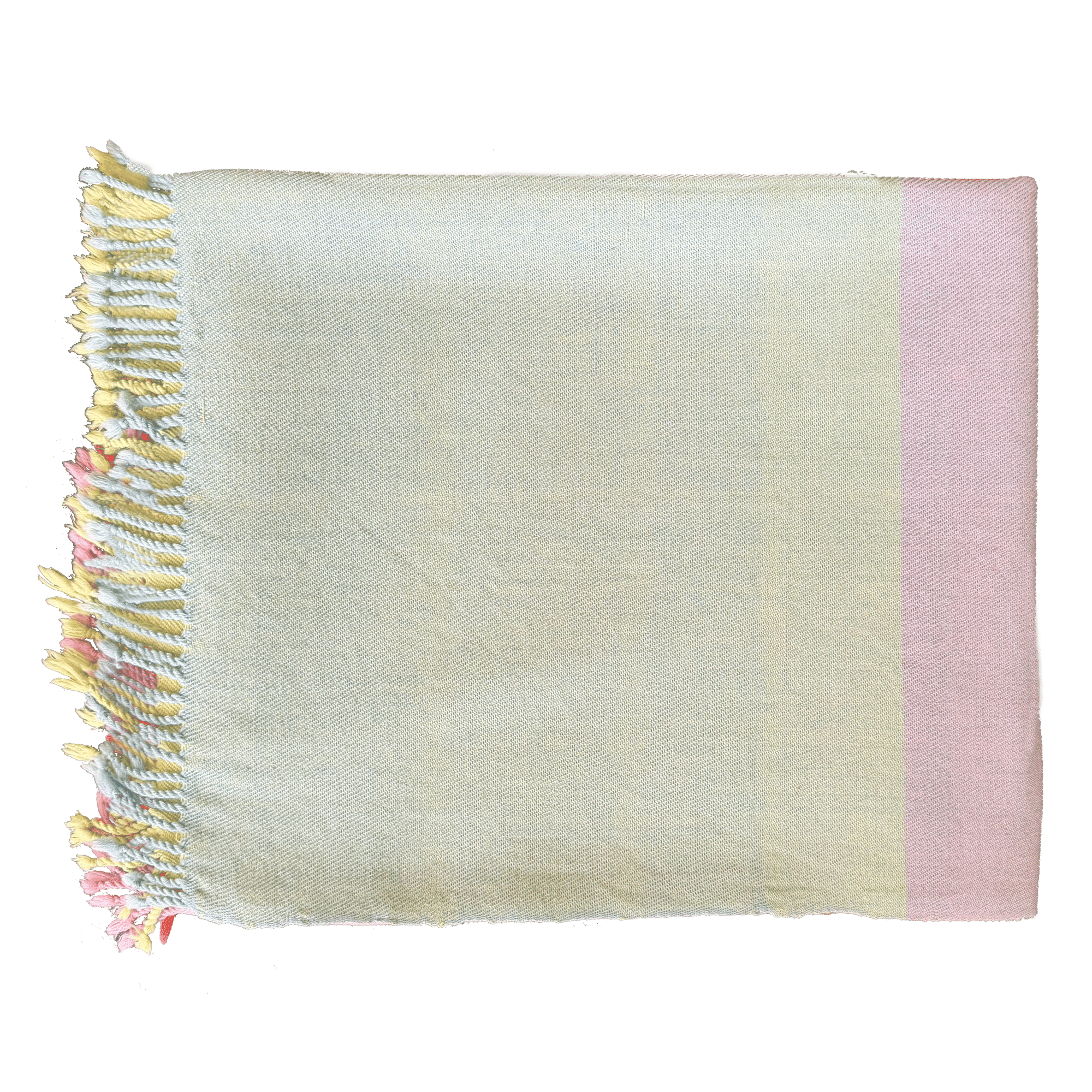 Handwoven Woolen Throw – 48x76 in