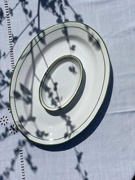 Platter Olive Green - Large