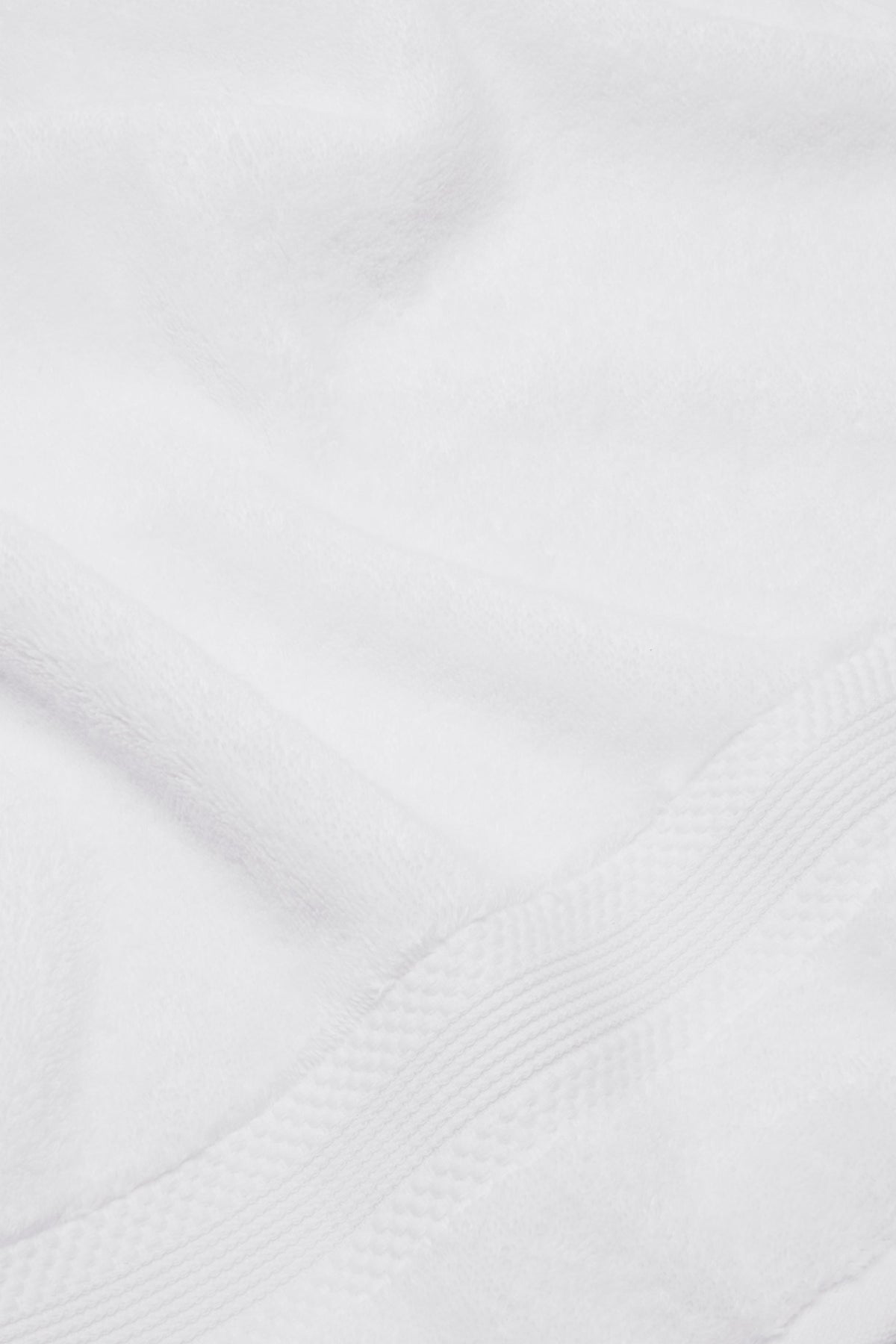 Organic Cotton Hand Towel - Classic White