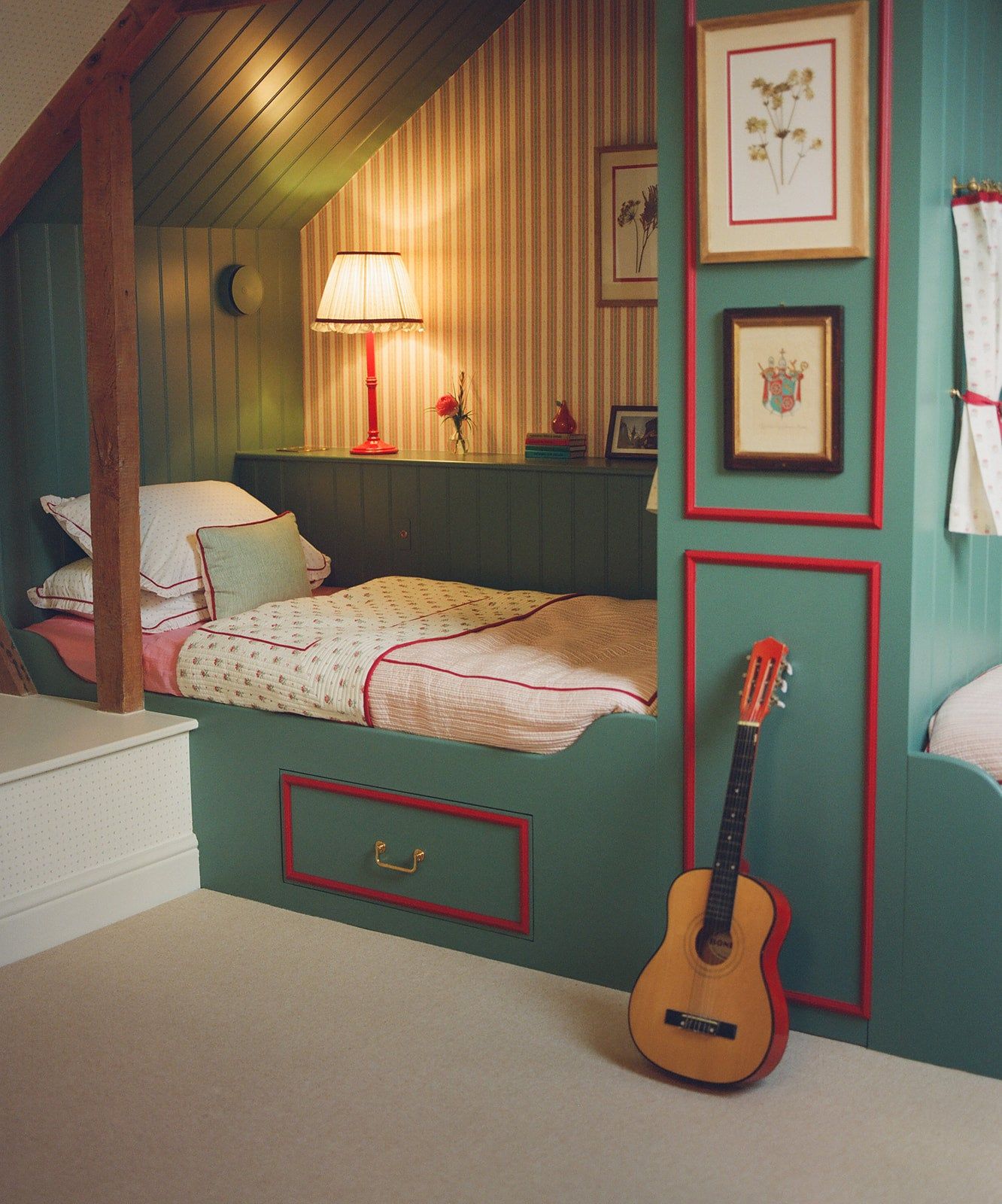 Minni Pillow Case - Green