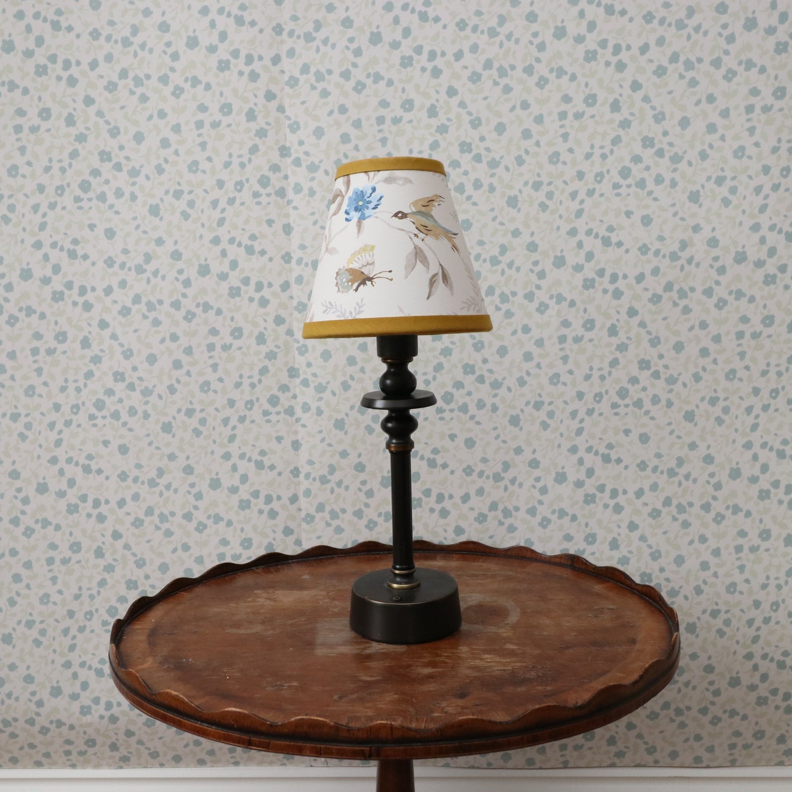 Lampshade - Small Clip-On Papillion Porcelain