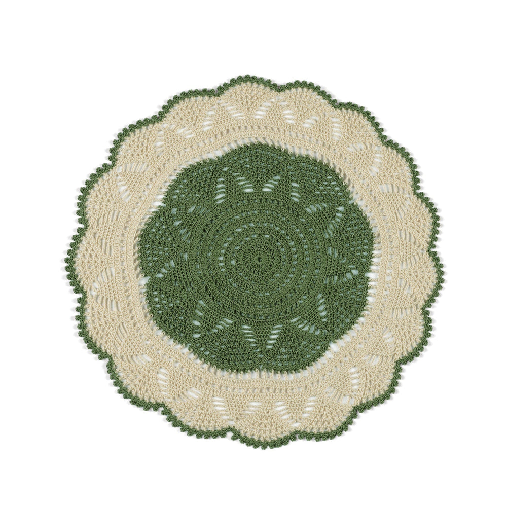 Silsila Round Placemat Bicolor