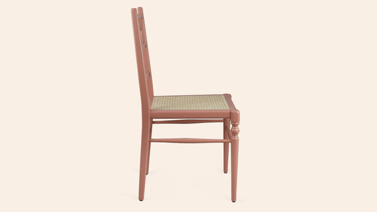 Pair of Chiara Dining Chairs, Terracotta
