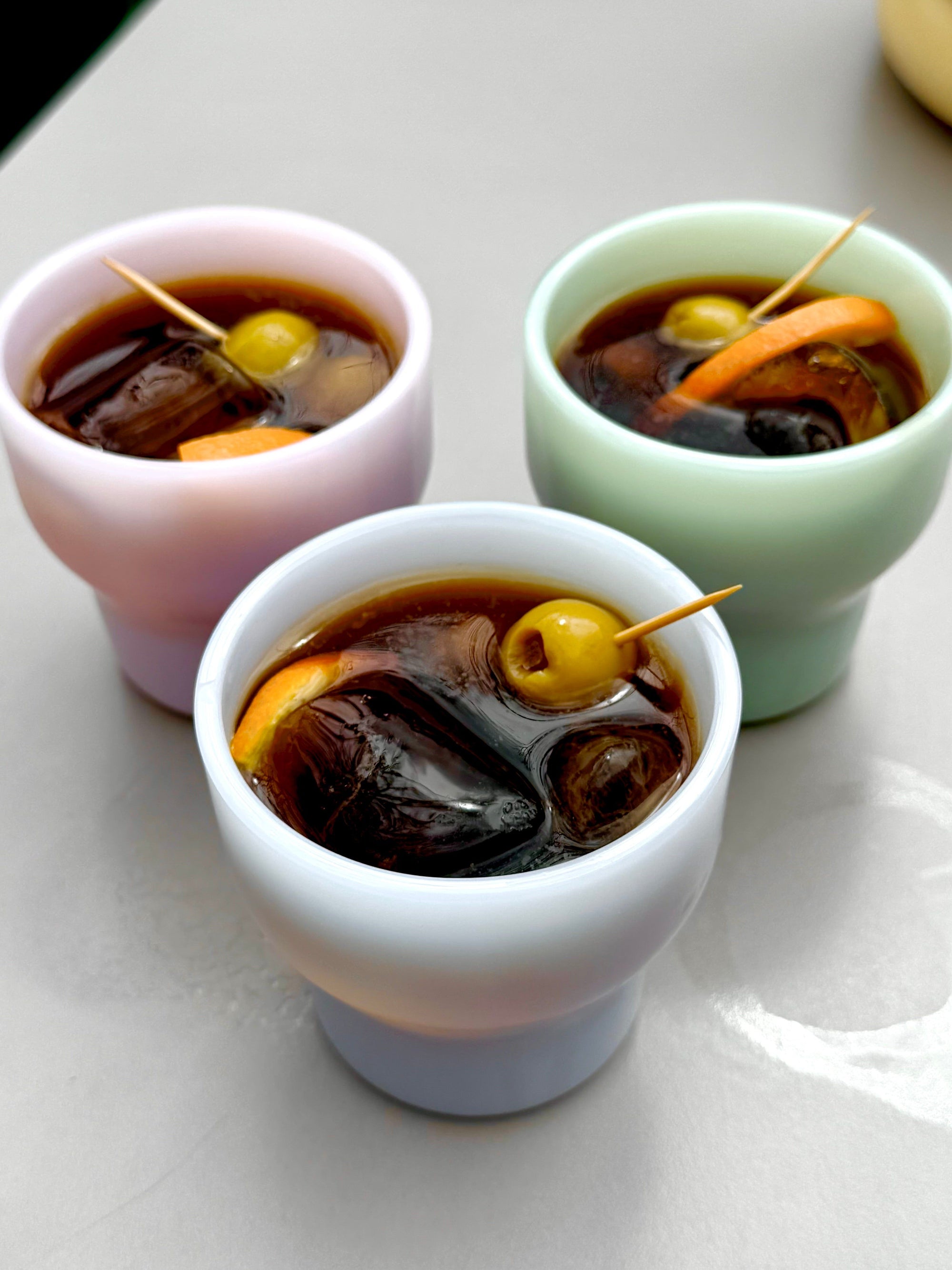 Brisita Glass Cup - Light Green