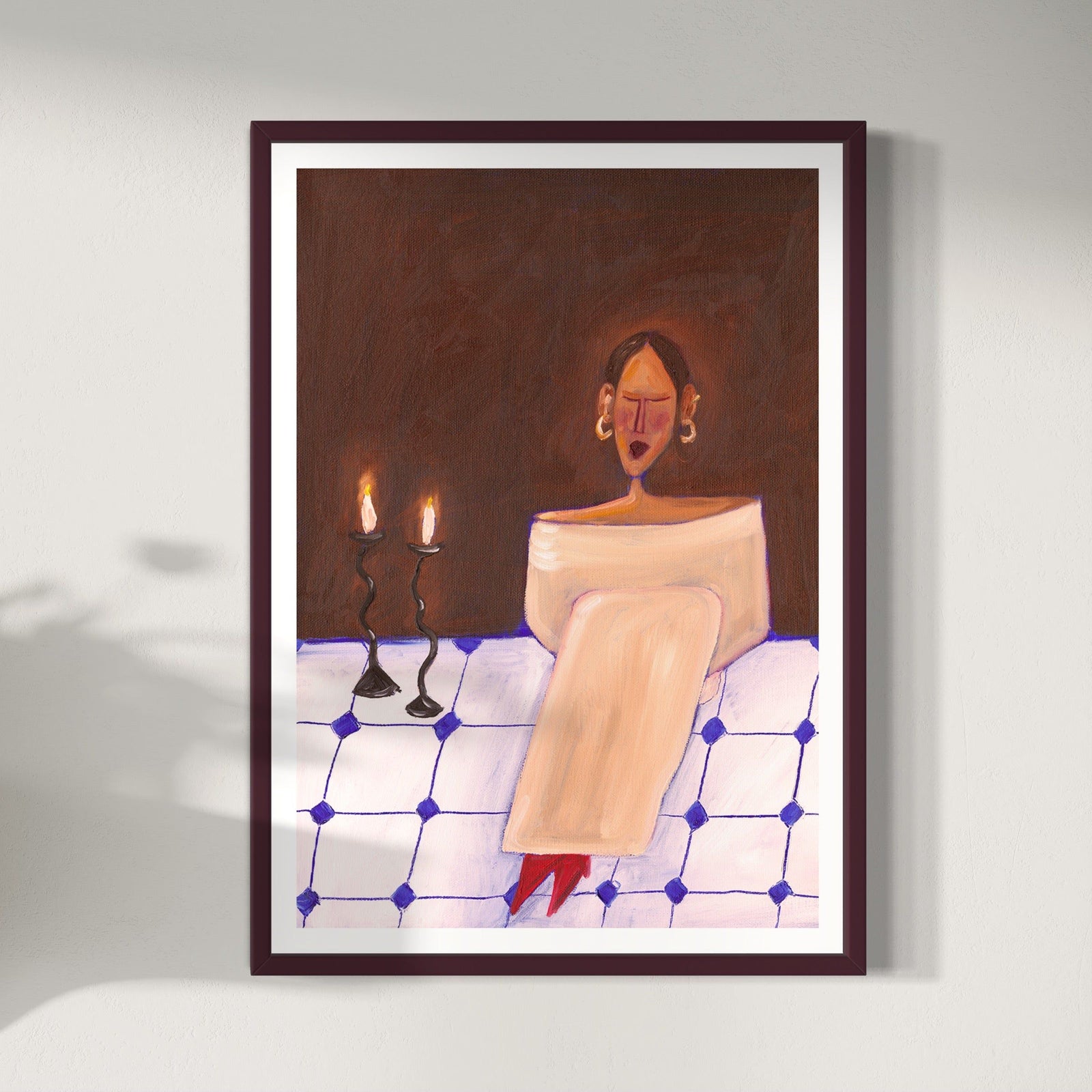 Candlelit Art Print
