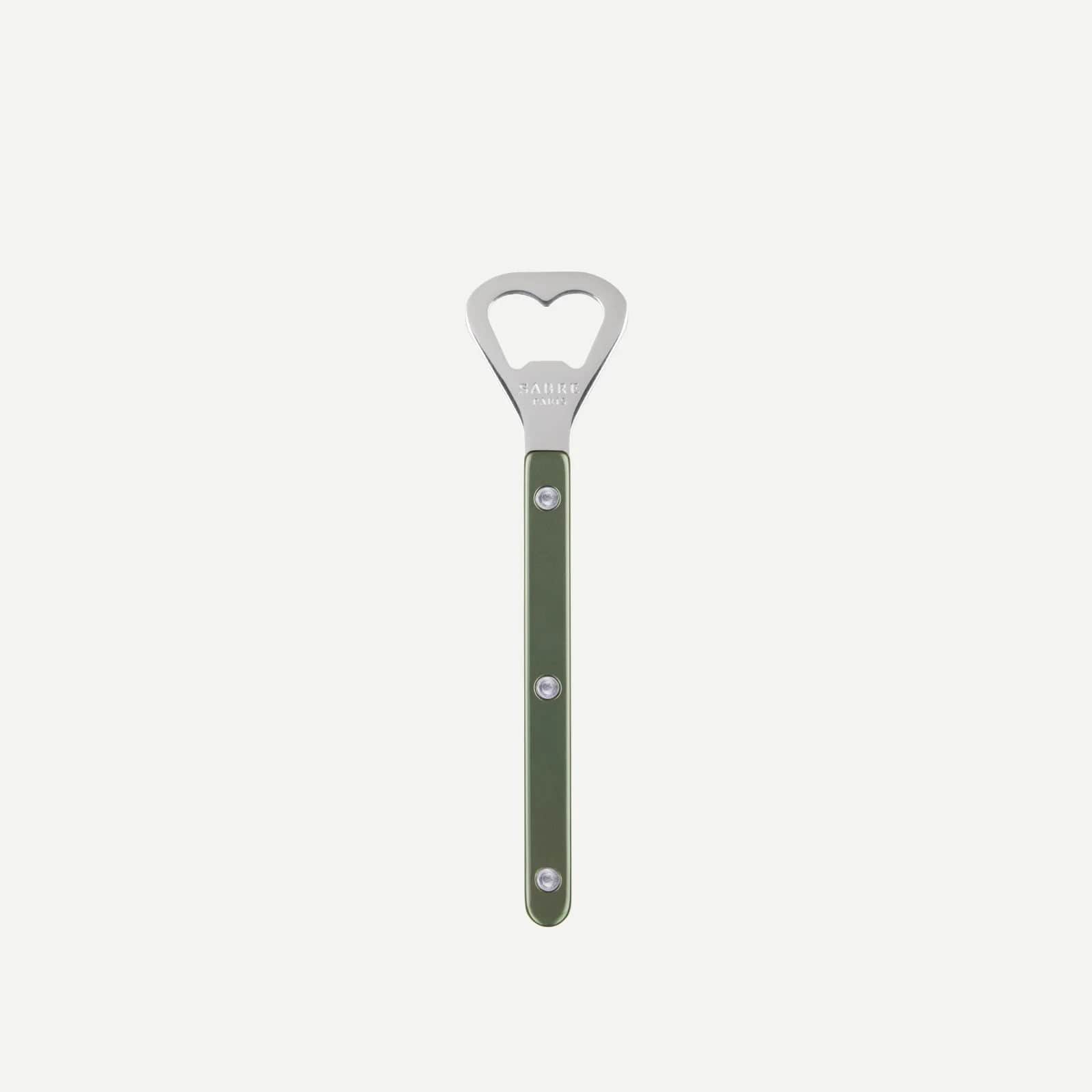 Bistrot Pearly Bottle Opener, Dark Green