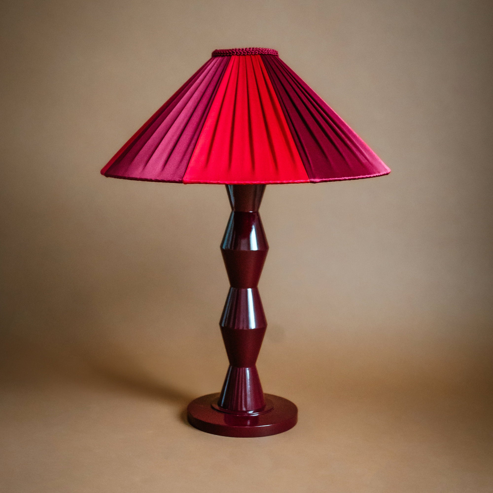 The Fitz - Burgundy Lamp
