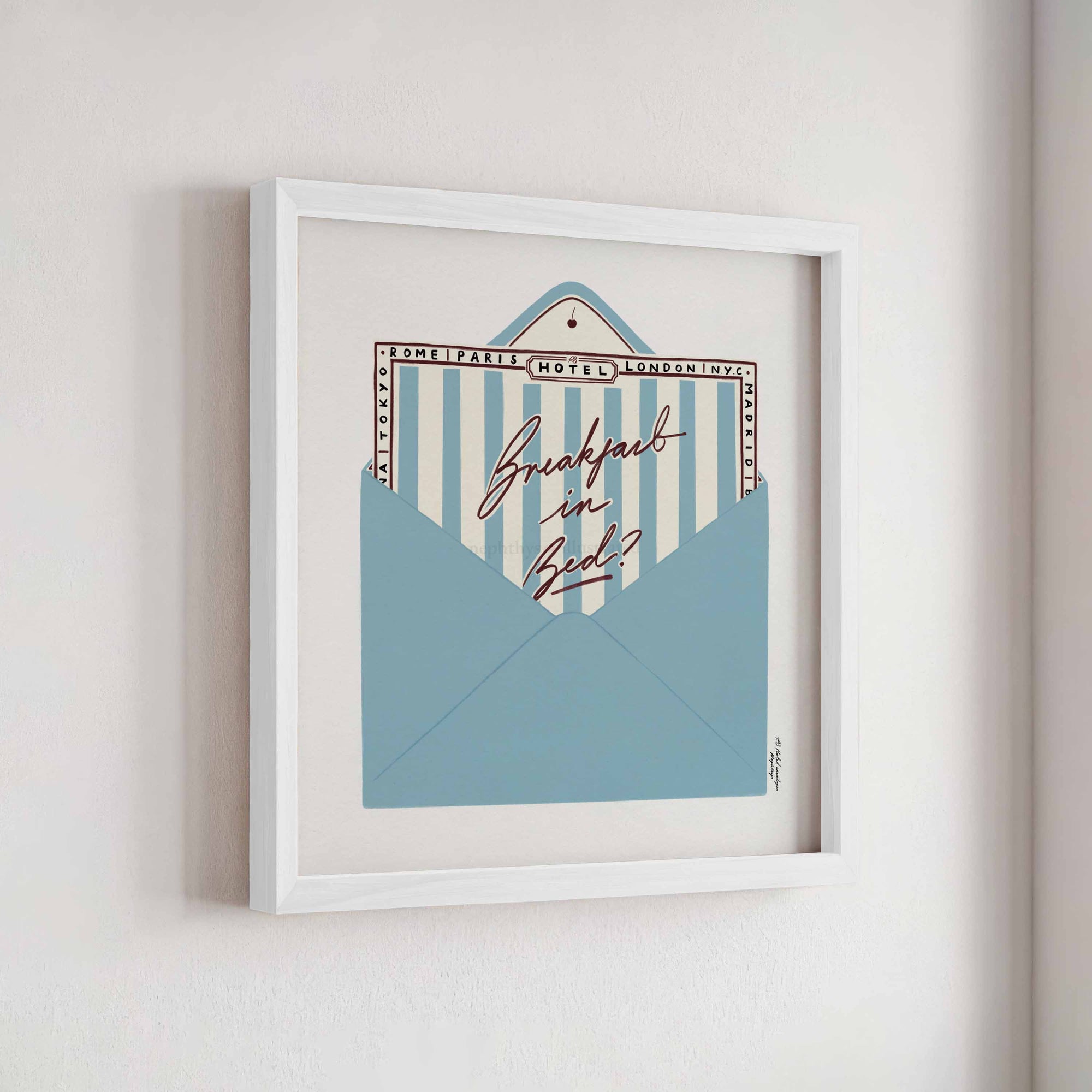 Breakfast in Bed (Square)