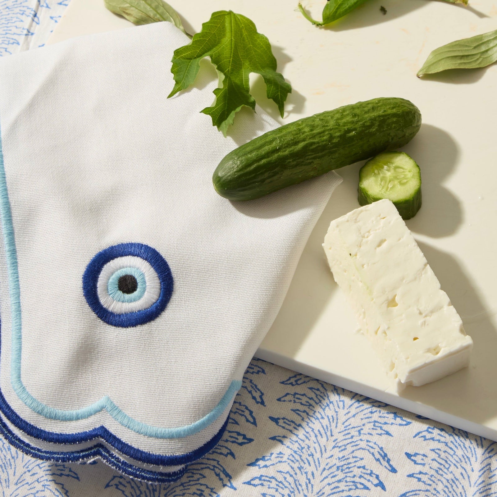 Evil Eye Napkin (set of 4) Cloth Napkins