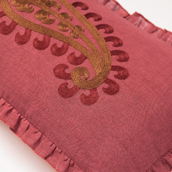 Cushion Siena Pink & Rust