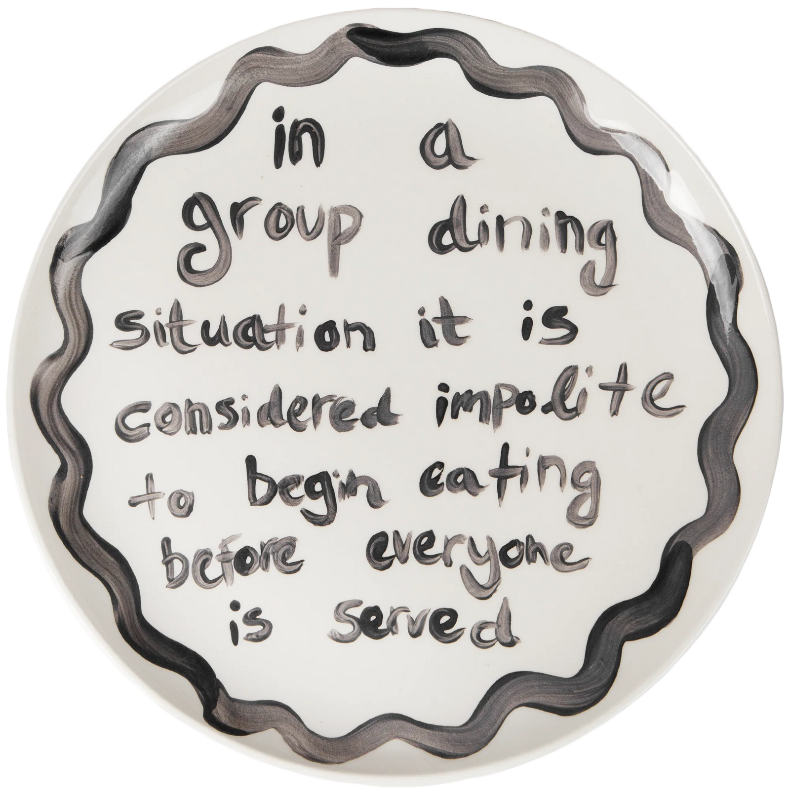 Plate 5 "Group Dining Situation"