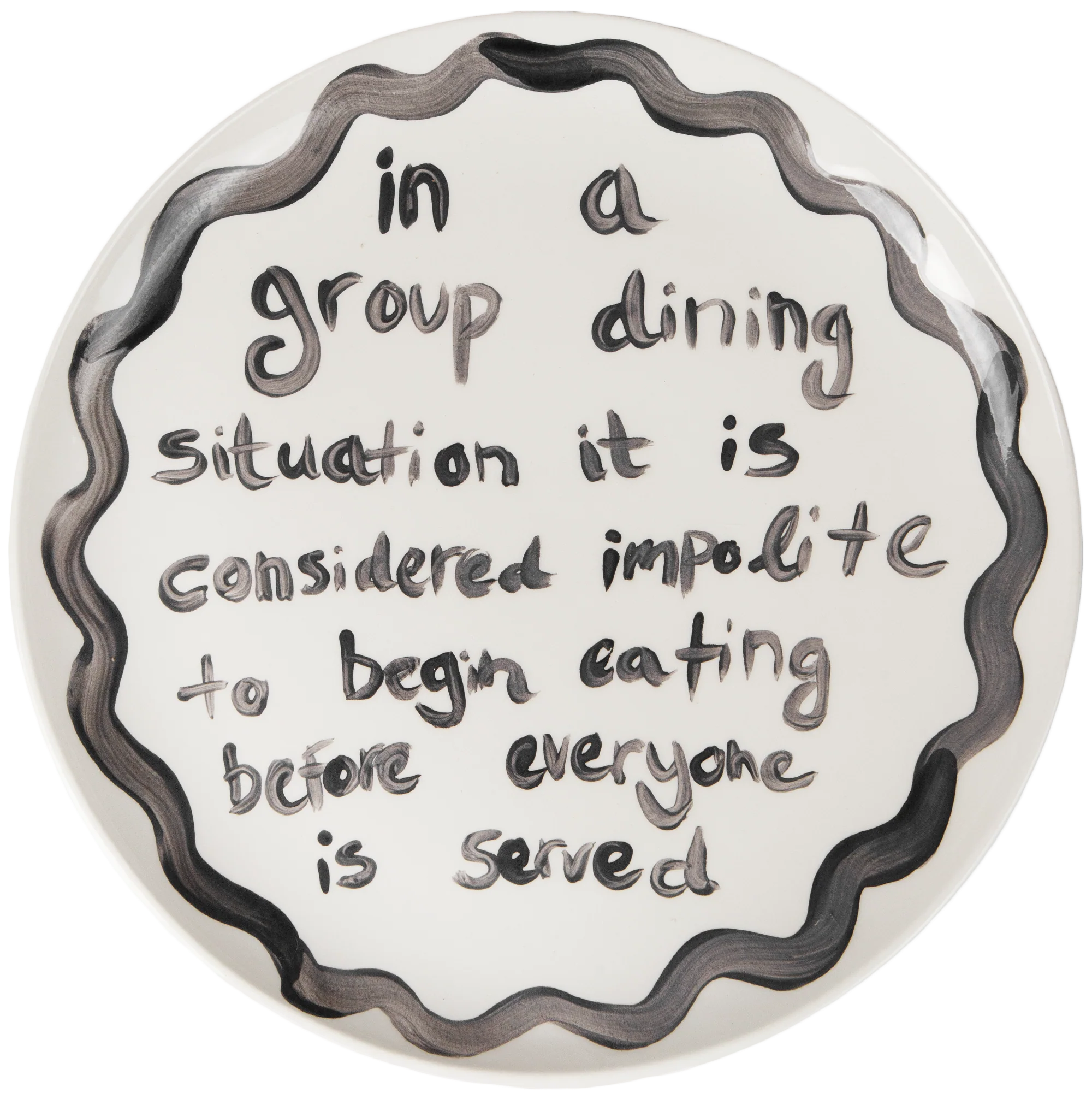 Plate 5 "Group Dining Situation"