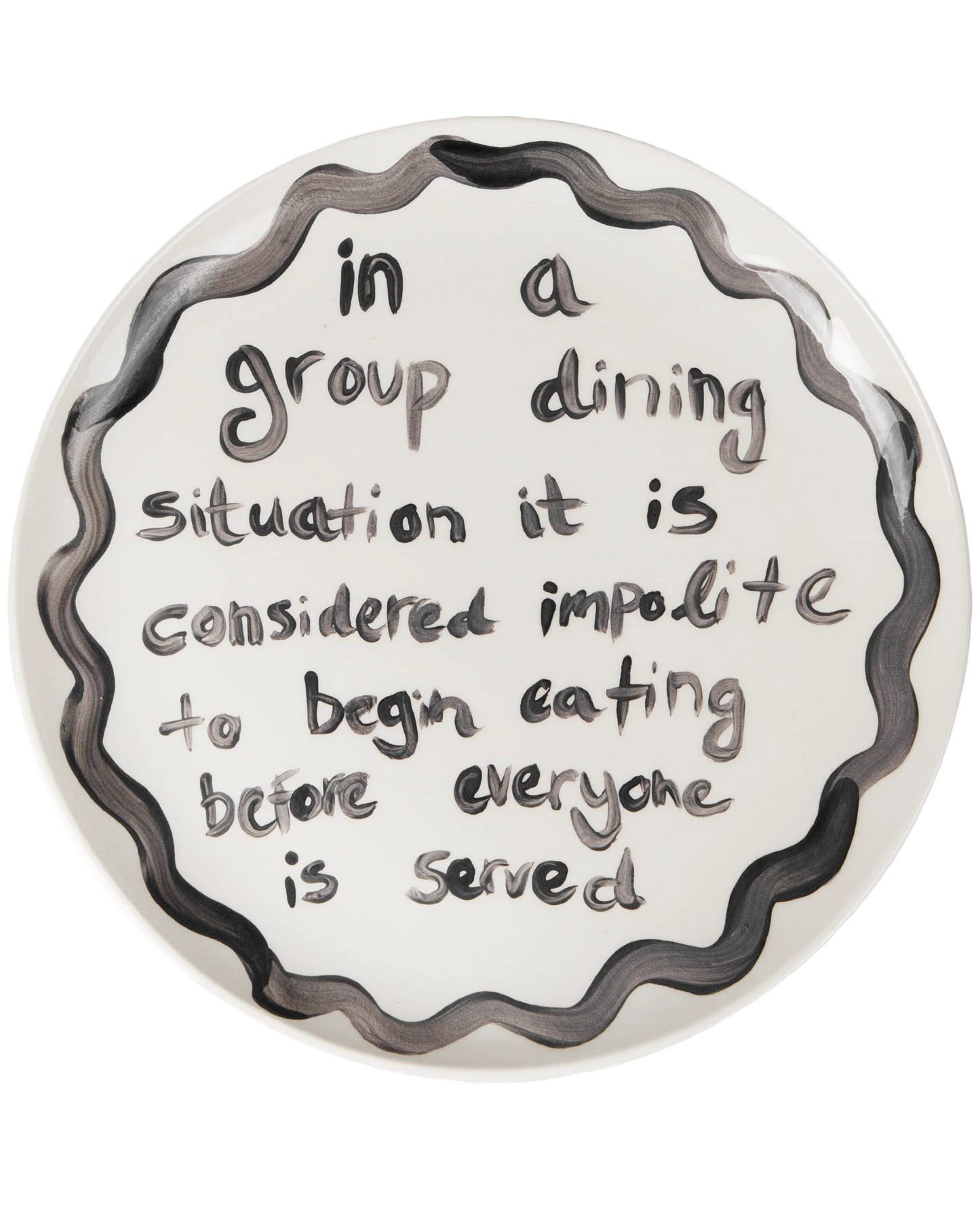 Plate 5 "Group Dining Situation"