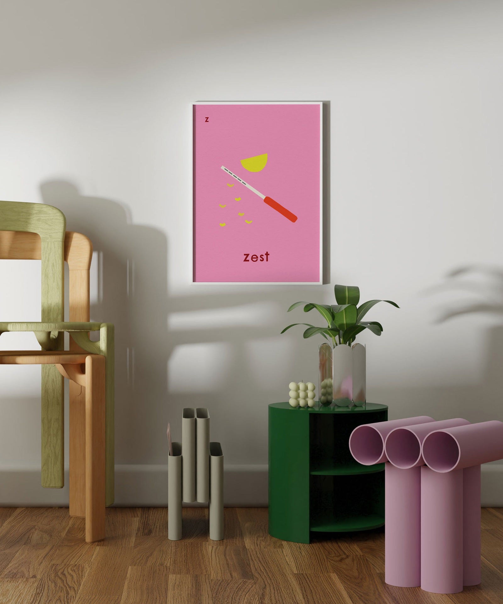 Z for Zest Art Print