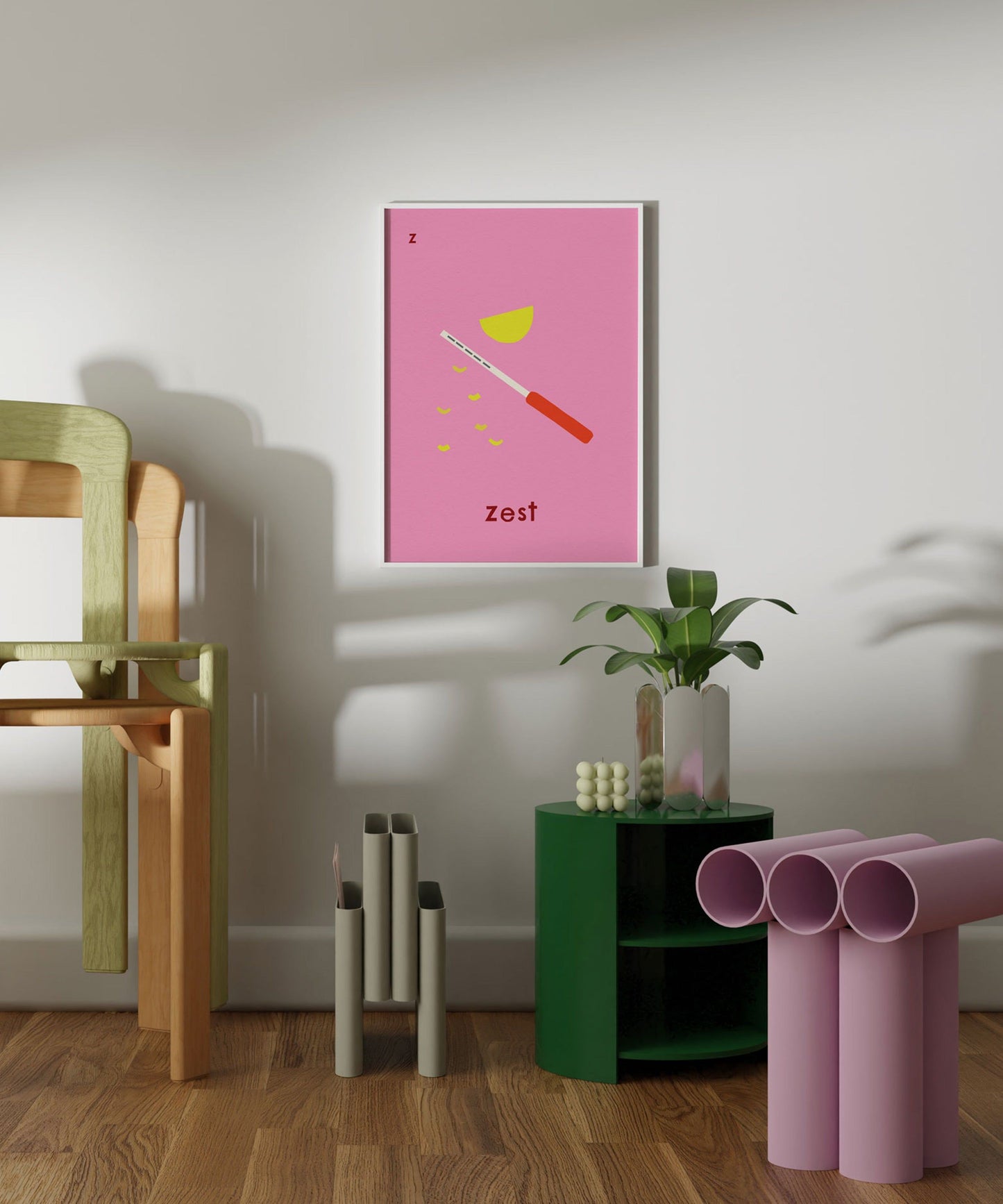 Z for Zest Art Print