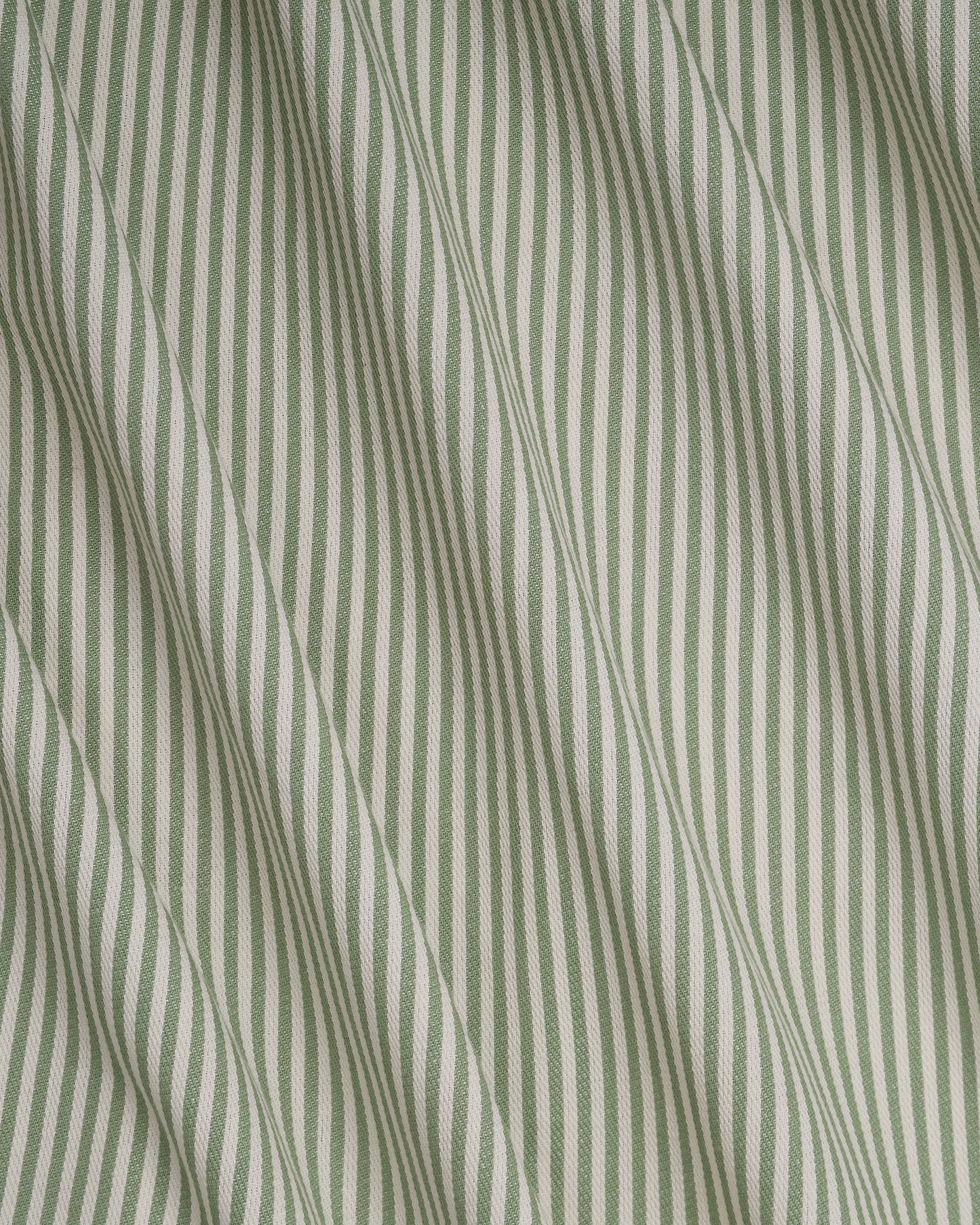 The Fine Stripe in Sage