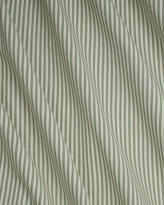 The Fine Stripe in Sage