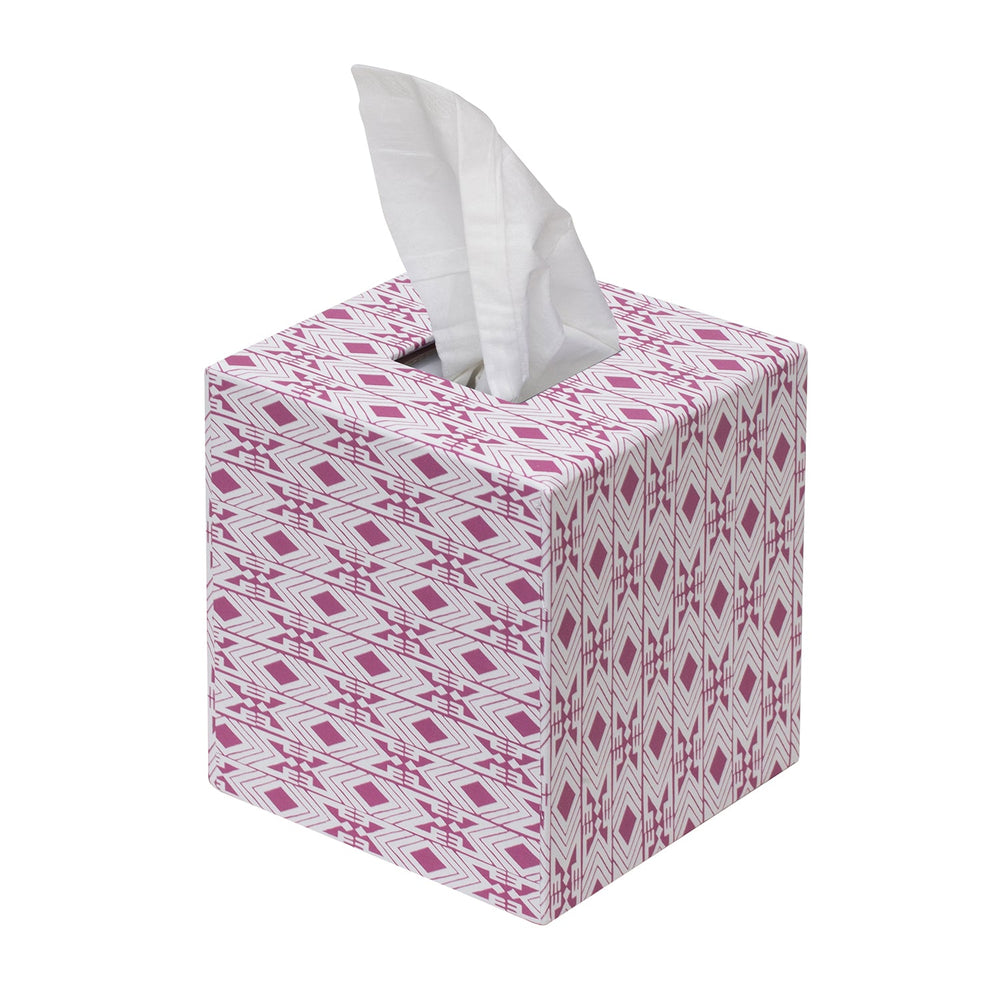 Tijan Cherry Pink Tissue Box Cover