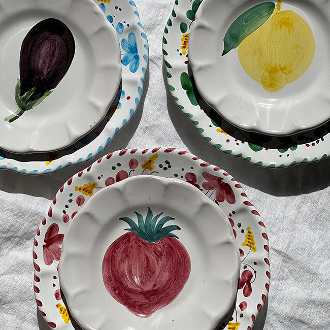 Lemon Mercato Plate - 16 cm