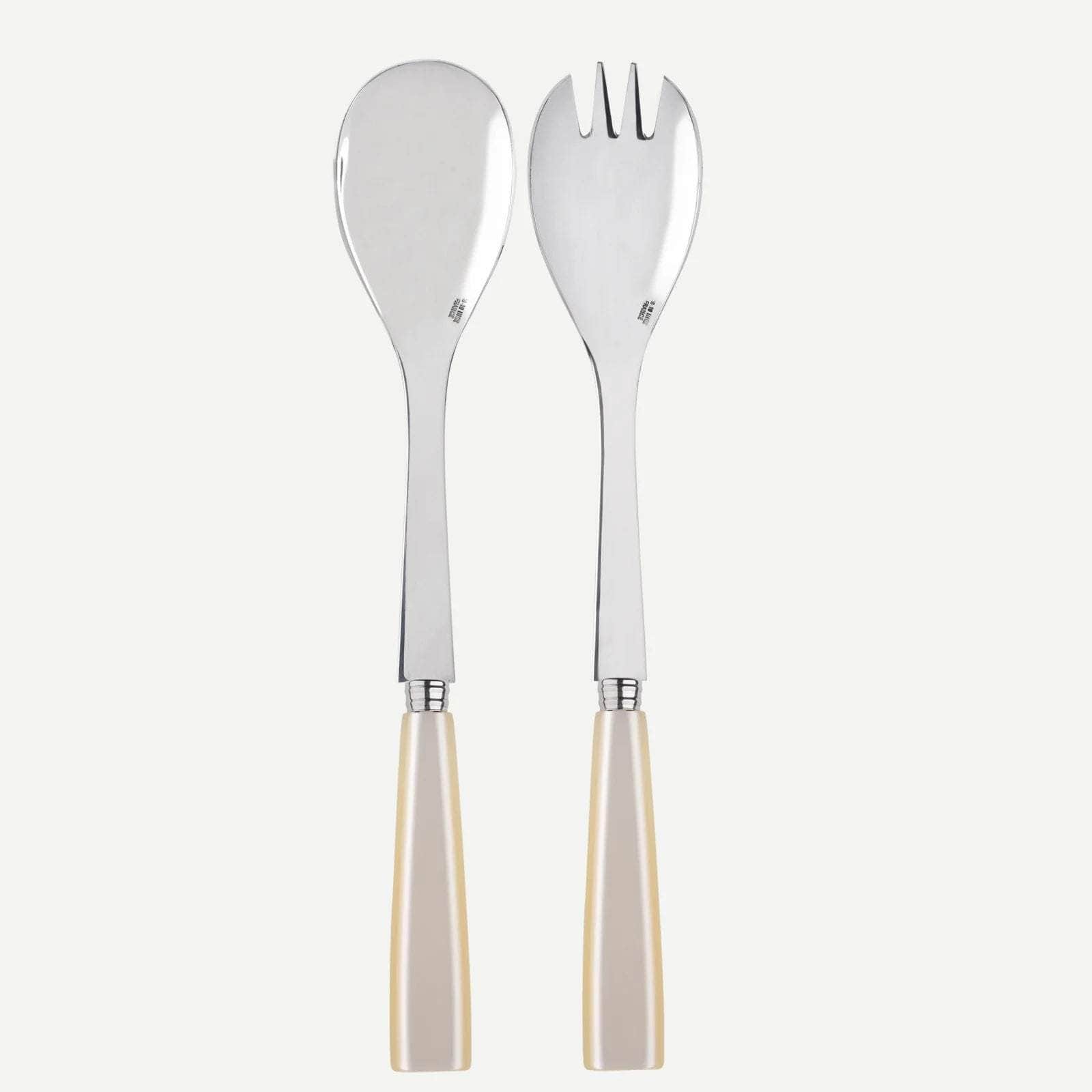 Icône Salad Server Set, Mother of Pearl