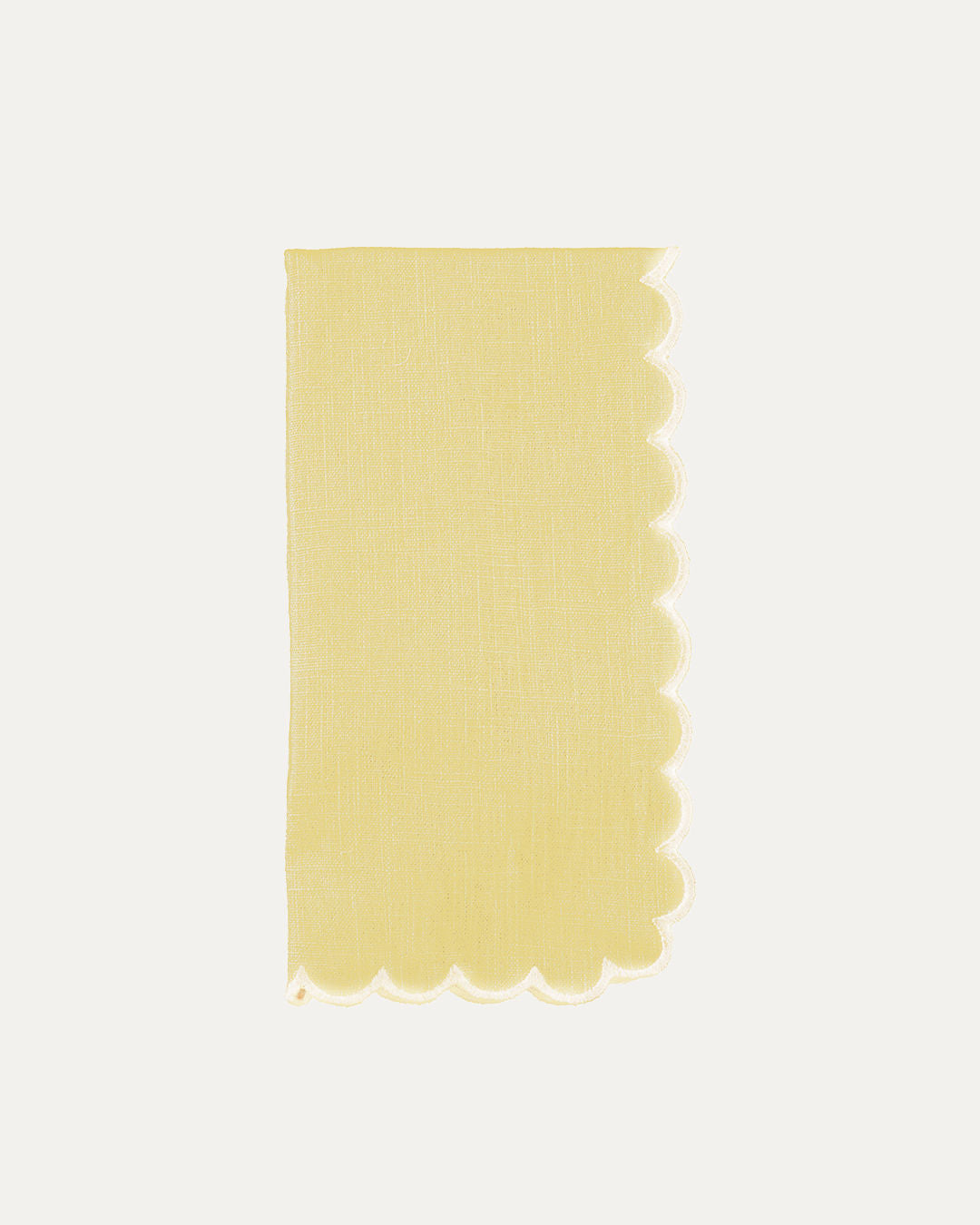Filipa Napkin, Yellow with White