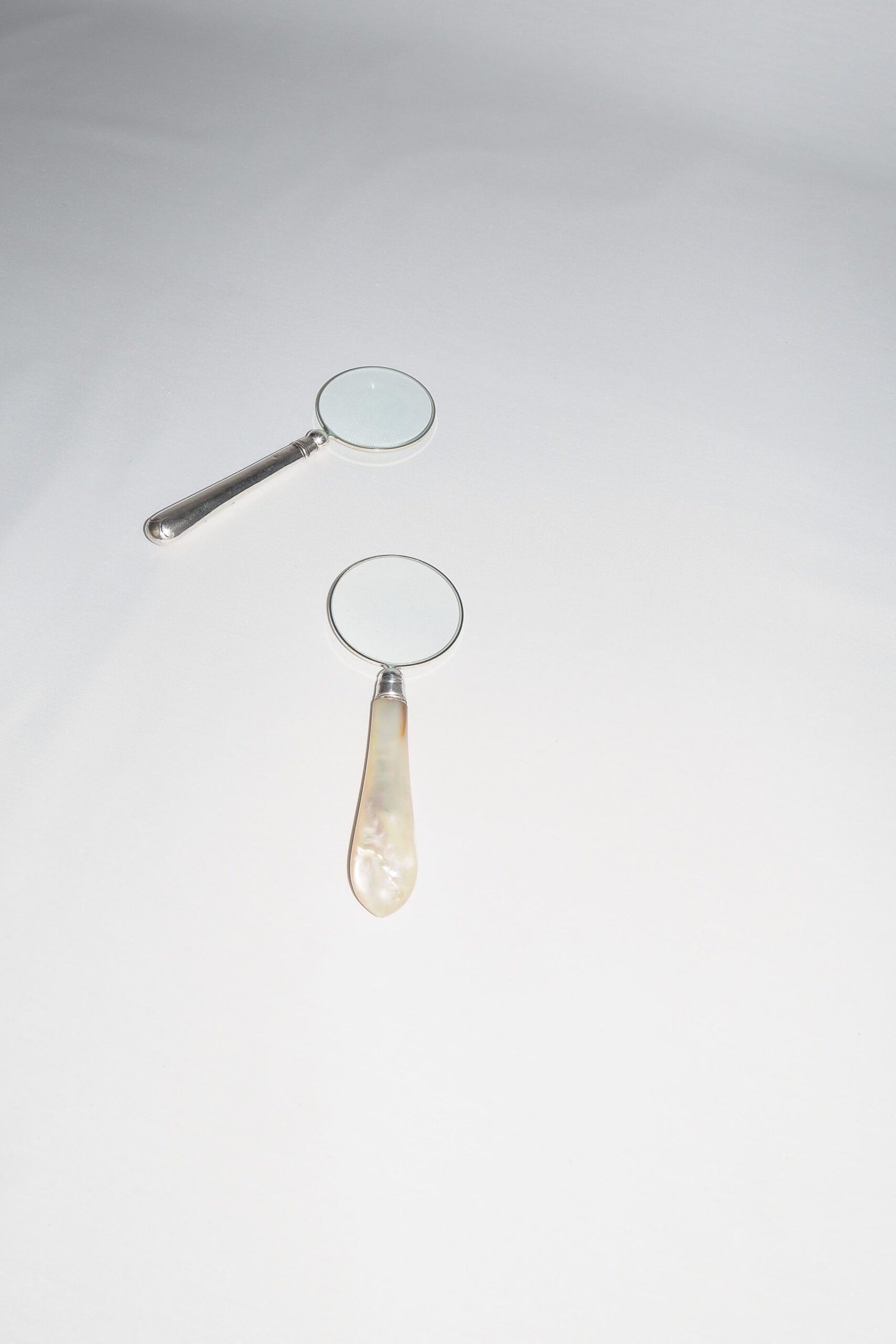 Victorian Sterling Silver Magnifying Glass