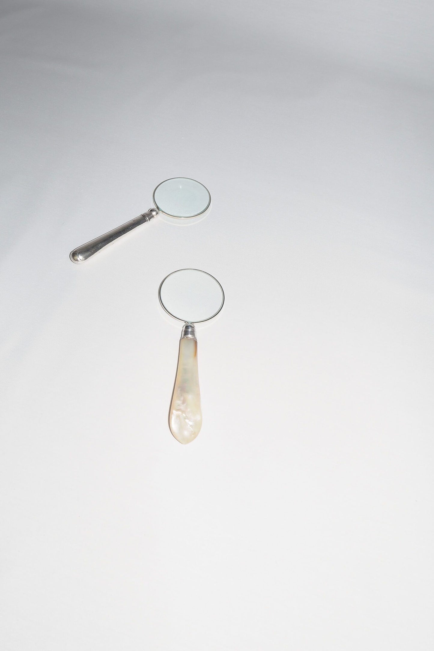 Victorian Sterling Silver Magnifying Glass