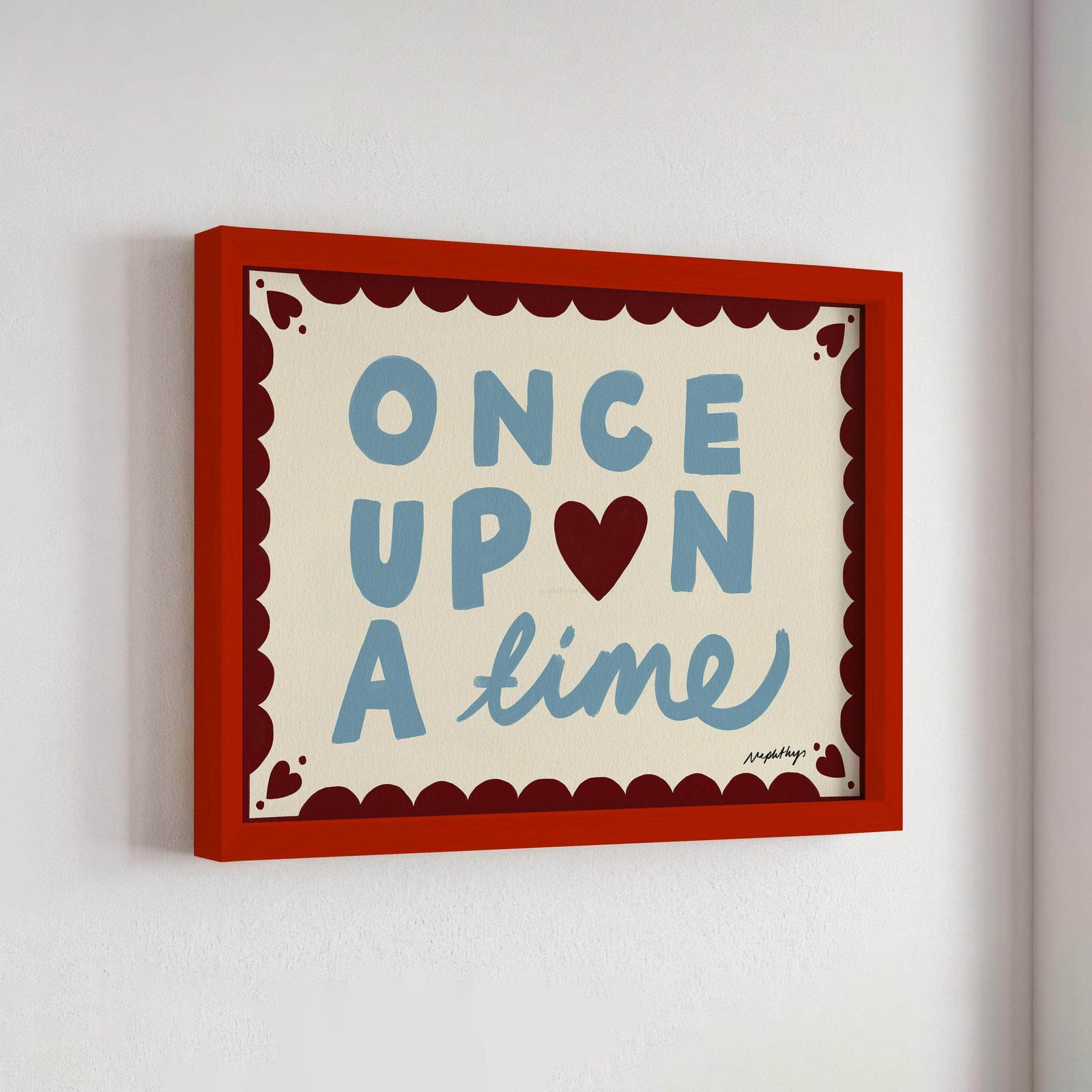 Once Upon a Time Print