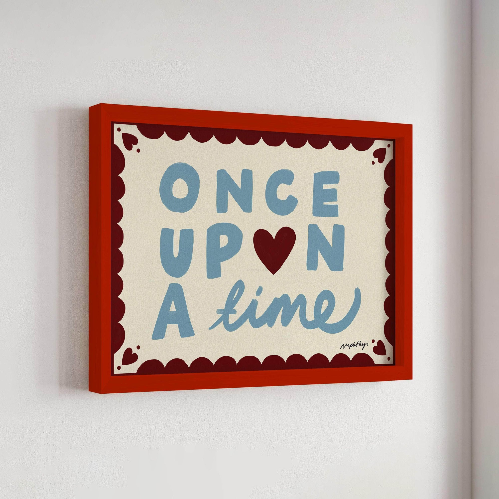 Once Upon a Time Print
