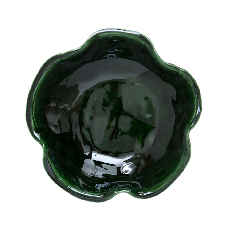 Green Tangier Serving Bowl L