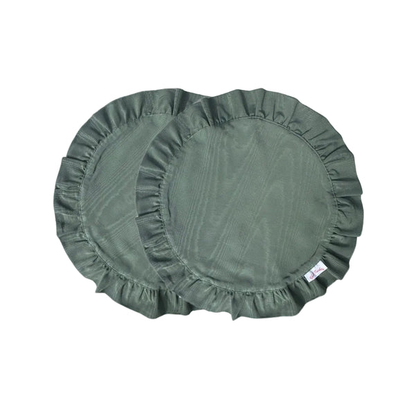 Darcy Placemat Green Moire - Set of 2