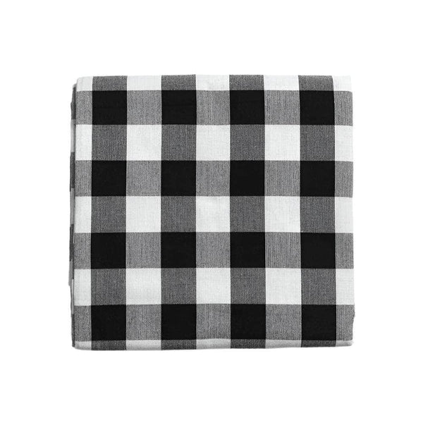 Bedspread Checked b/w