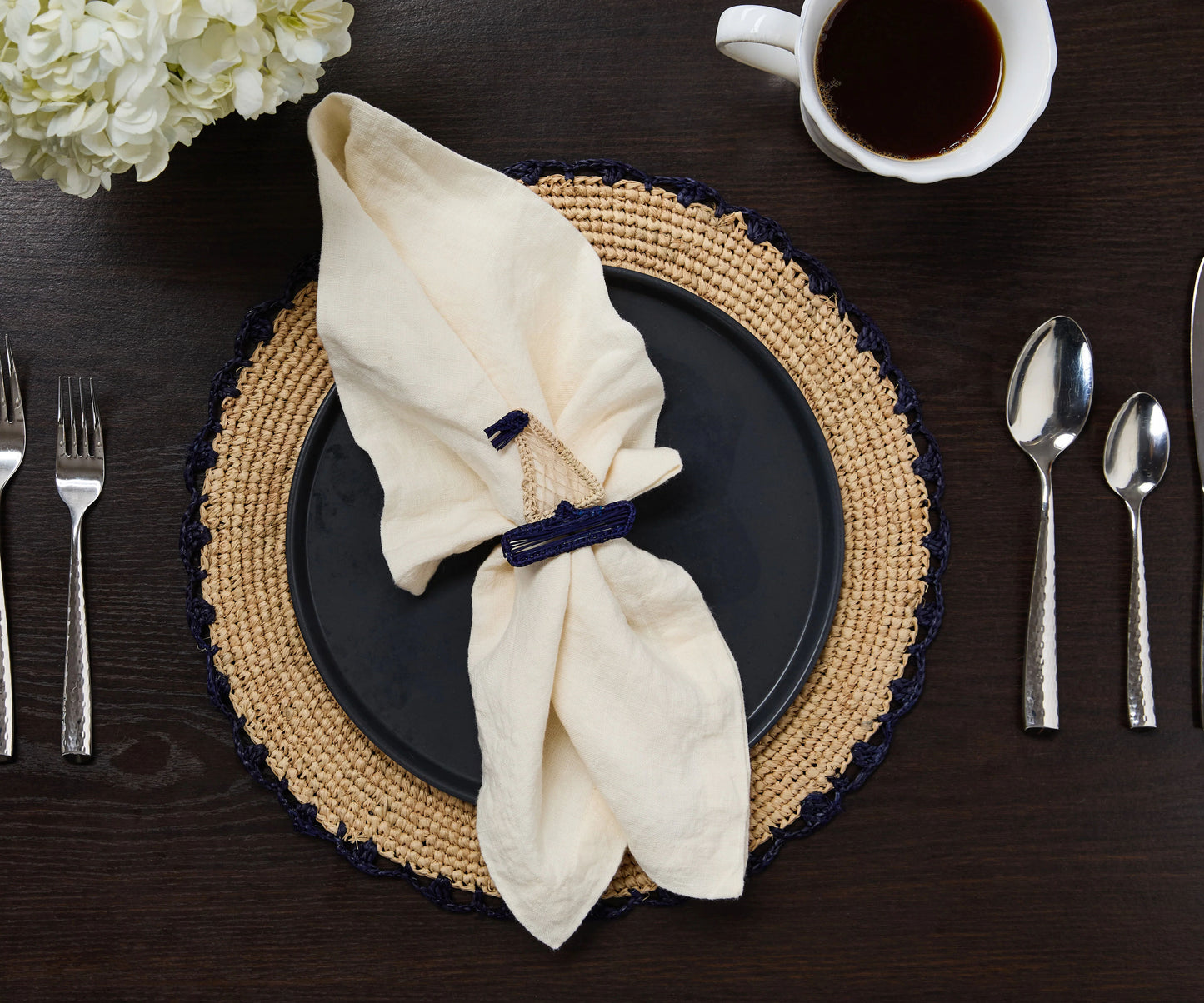 Coastal Sailboat Napkin Rings (Set of 4)
