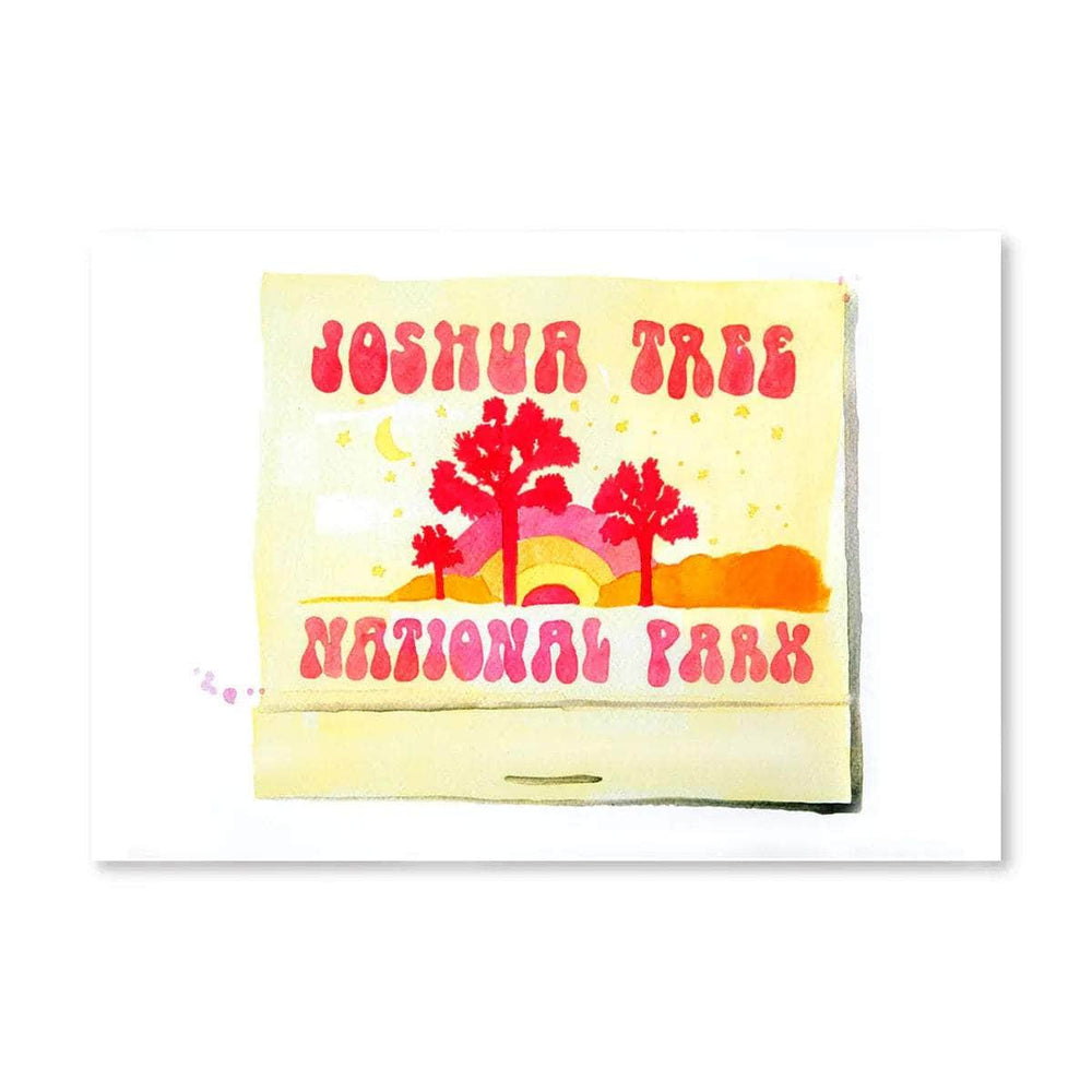 Joshua Tree Matchbook Print