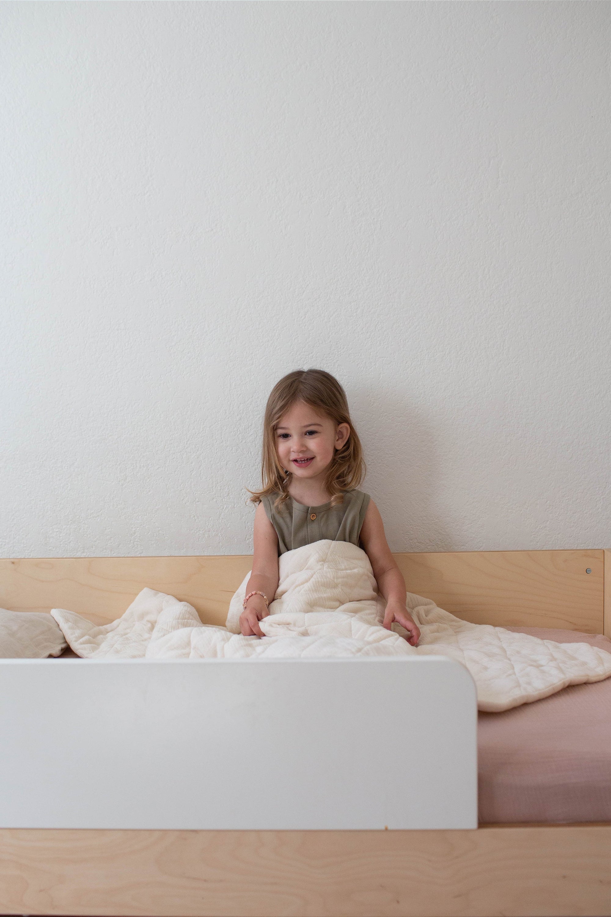 Soft Crib Sheet – Rose