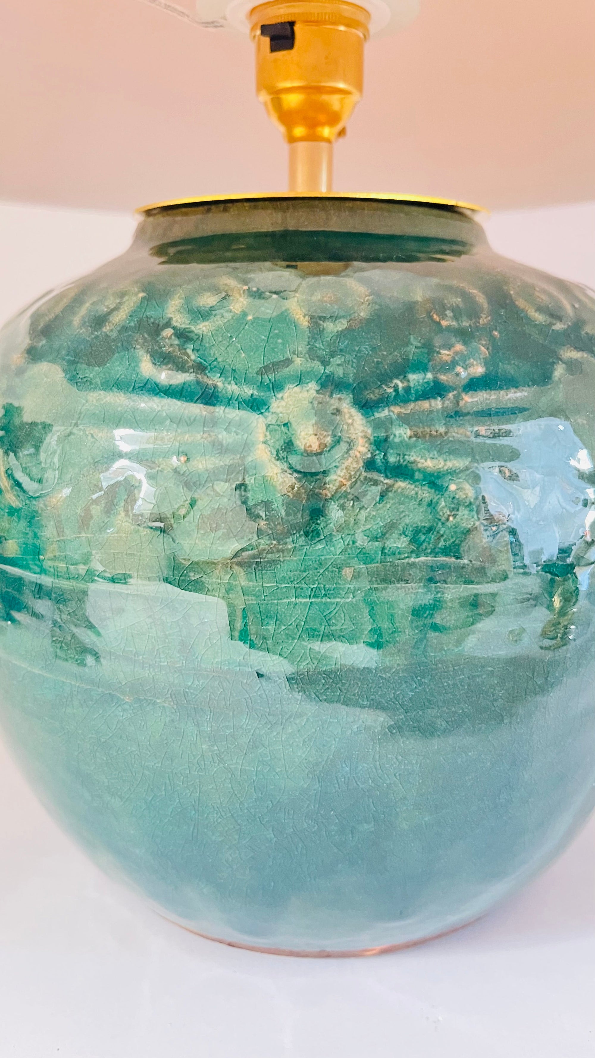 Antique Chinese Ginger Jar Lamp