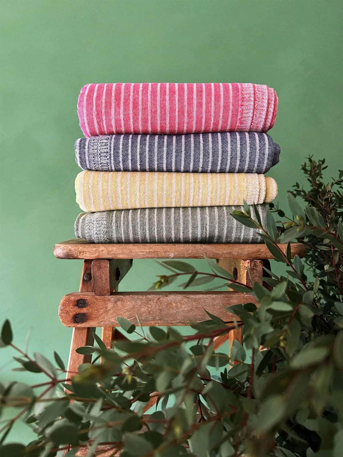 Portobello Hammam Towel - Olive