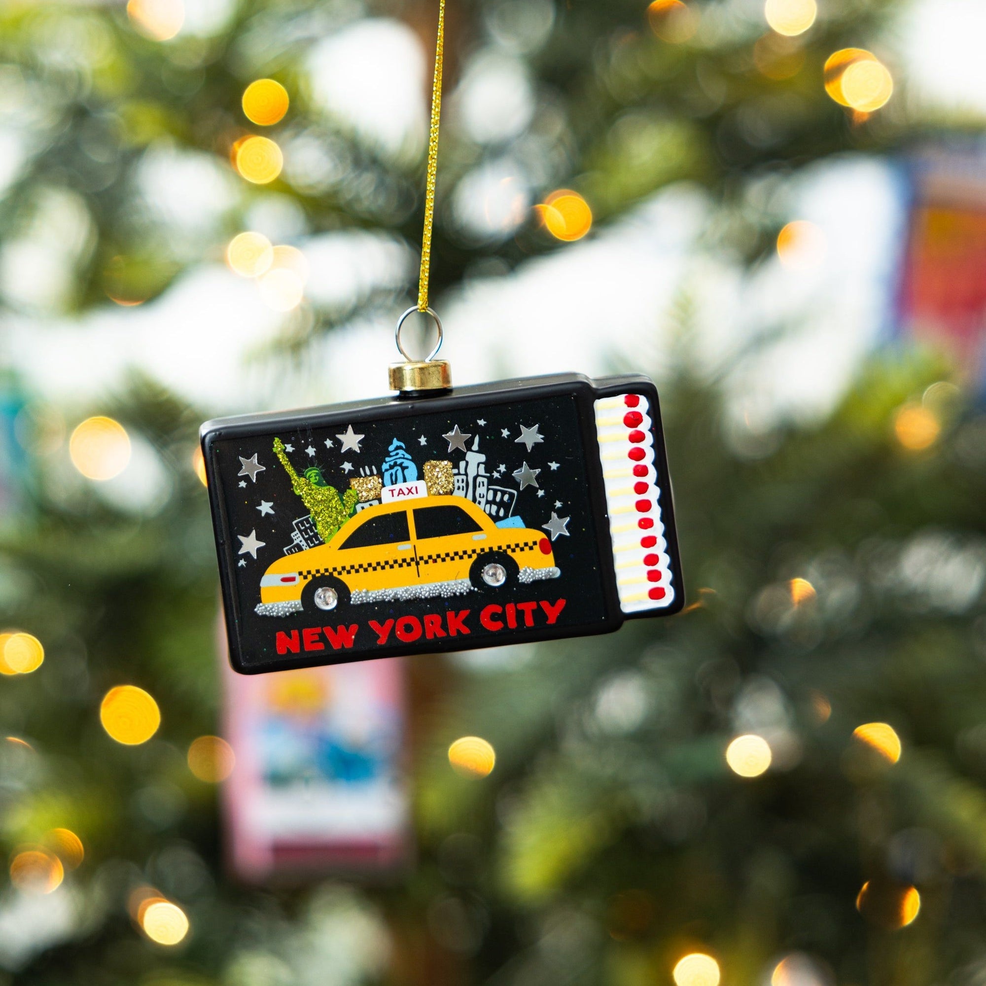 Matchbook Ornament - New York City