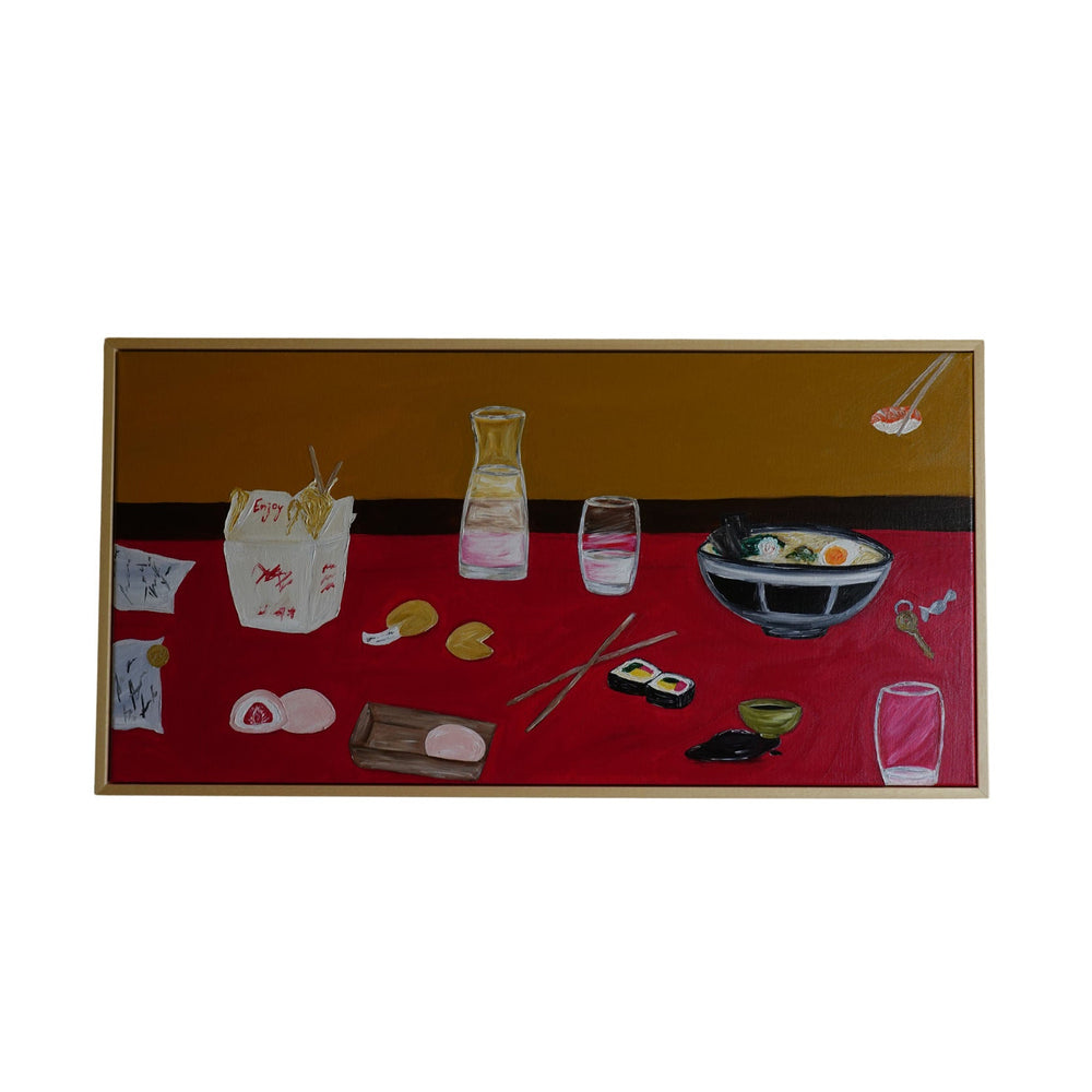 Take Out and Movies Painting