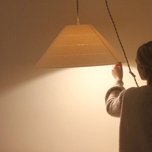 Large Juno Lampshade, Cone Shape