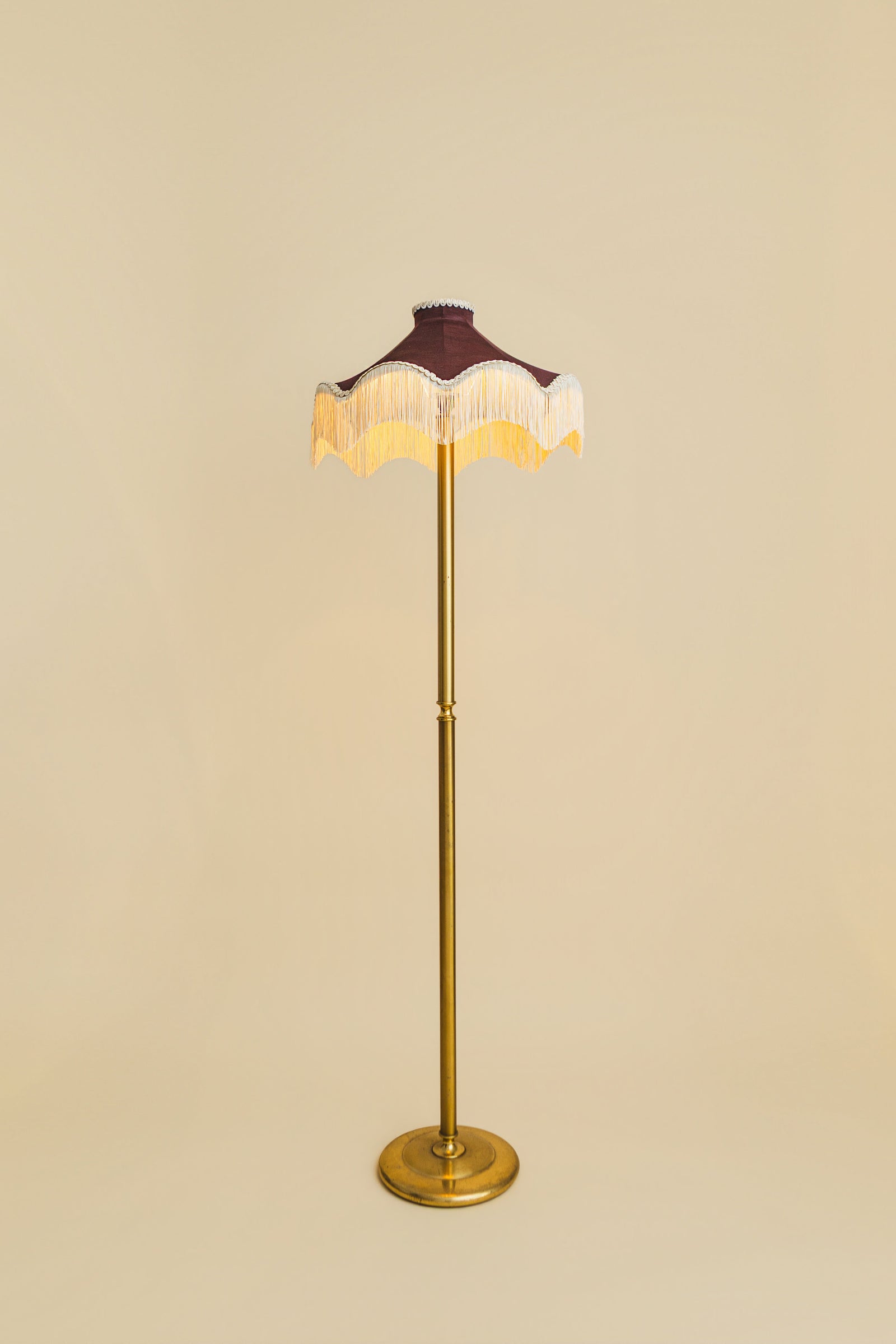 The Daisy Moiré Lampshade – Cognac