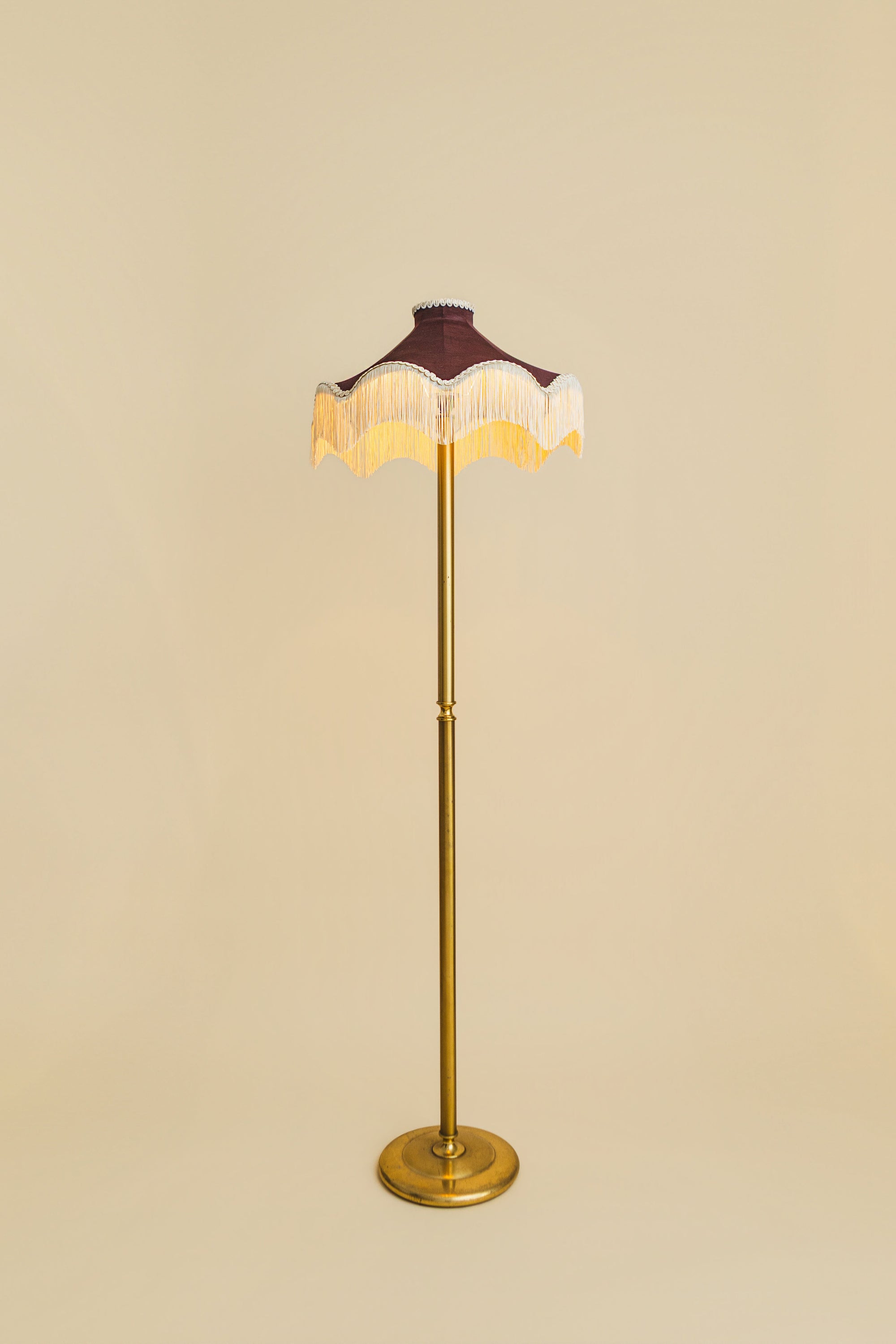 The Daisy Moiré Lampshade – Cognac