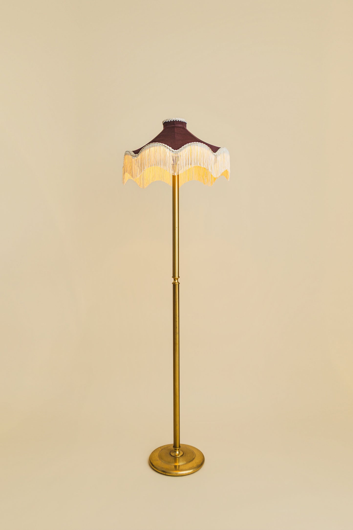 The Daisy Moiré Lampshade – Cognac