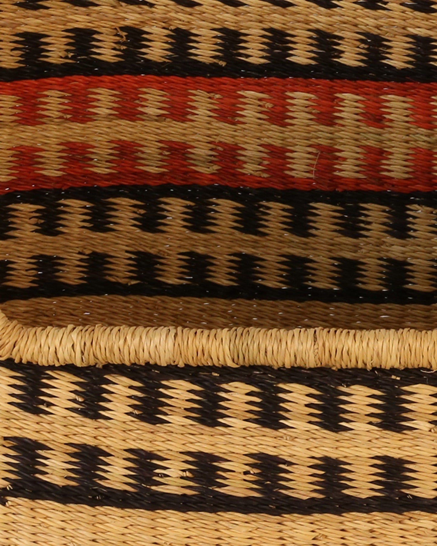 FIFI: Red and Black Dog Basket - Small