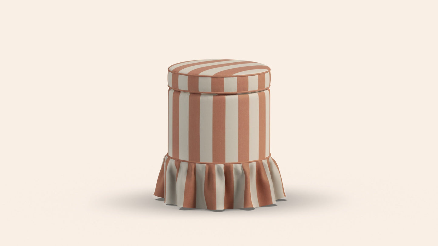 Aurora Footstool, Ginger